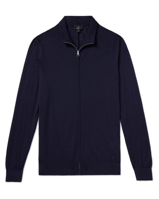 Dunhill Cashmere Half-Zip Sweater