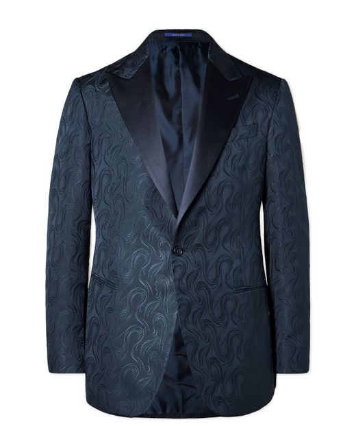 Ralph Lauren Purple Label Silk Jacquard Suit Jacket UK/US 36