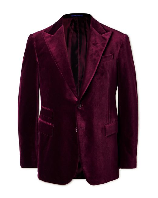Ralph Lauren Purple Label Cotton-Velvet Tuxedo Jacket UK/US 36