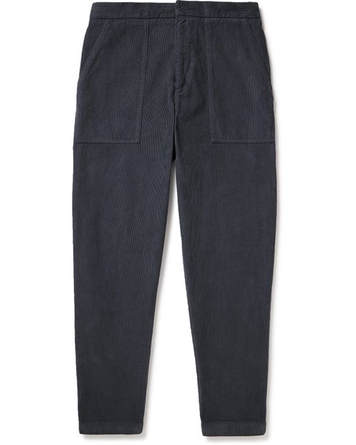 Officine Generale Paolo Tapered Cotton-Corduroy Trousers