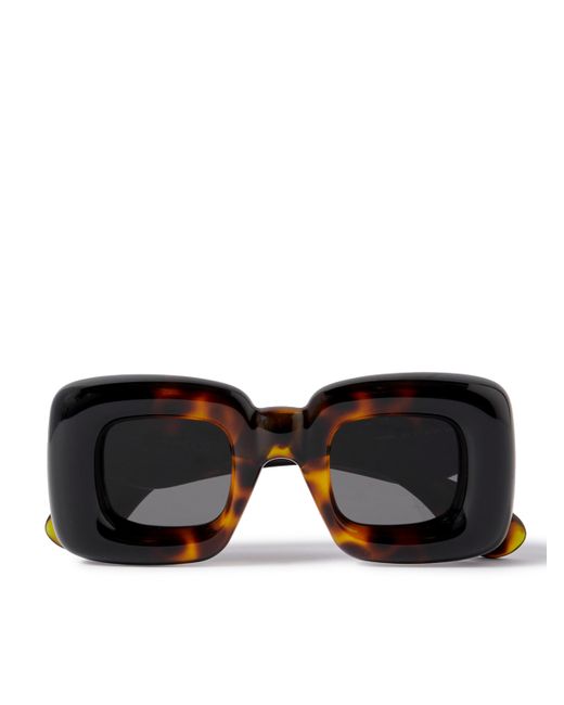 Loewe Inflated Square-Frame Acetate Sunglasses