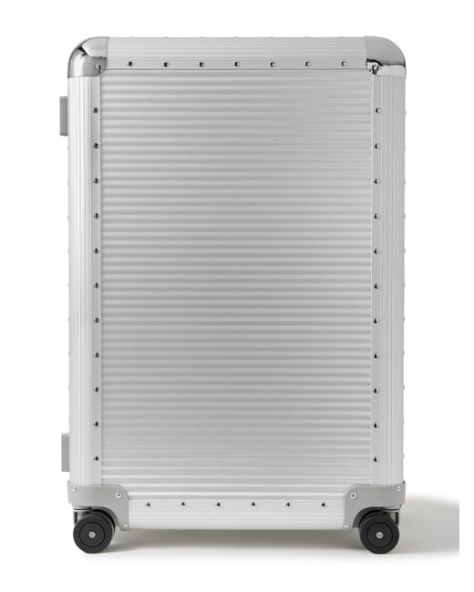 FPM Milano Bank Spinner 76cm Rubber-Trimmed Aluminium Suitcase