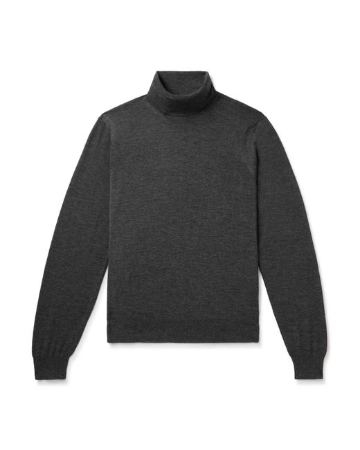 Tom Ford Cashmere and Silk-Blend Rollneck Sweater