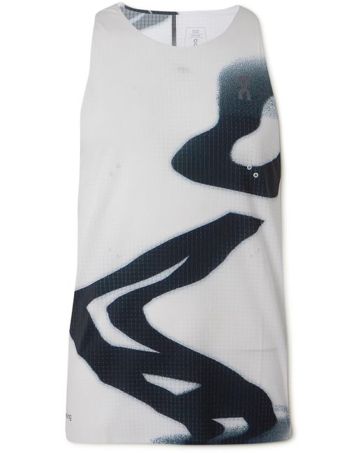 On Energy Printed Stretch Recycled-Jersey Tank Top