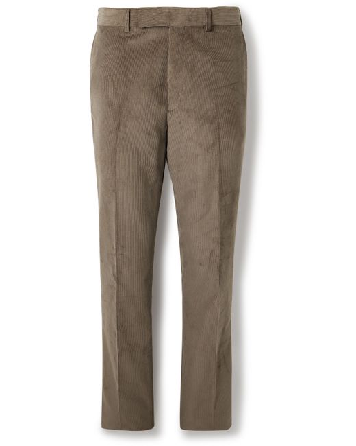Kingsman Tapered Cotton-Corduroy Trousers