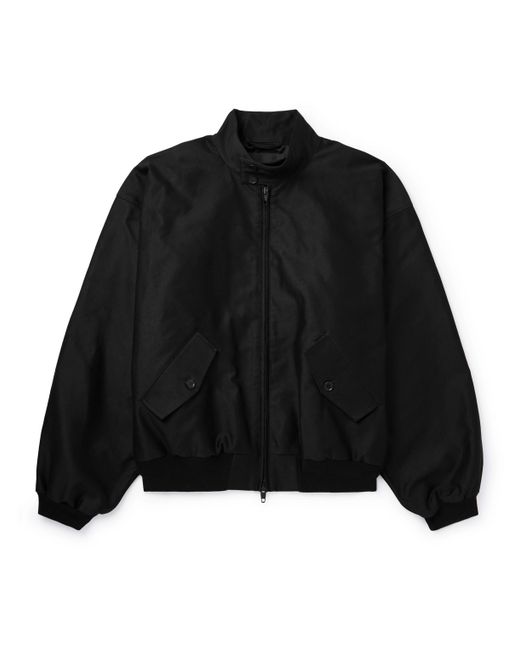 Balenciaga Oversized Cotton-Shell Harrington Jacket