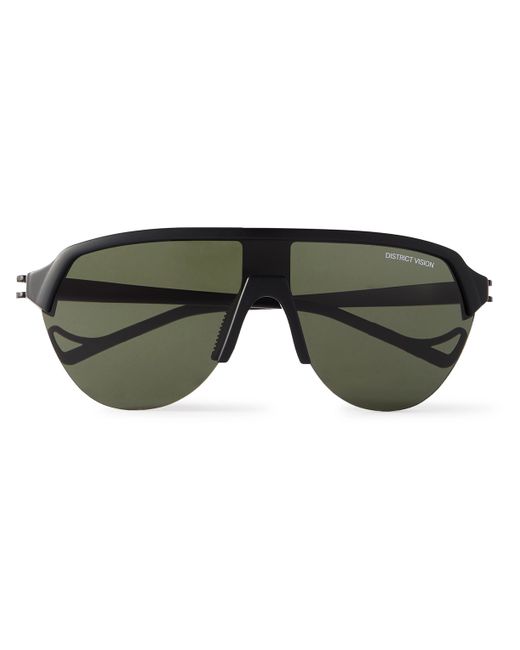 District Vision Nagata Speed Blade Nylon and Titanium Polarised Sunglasses