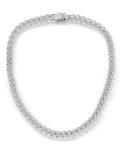 Tom Wood Lou Rhodium-Plated Chain Necklace