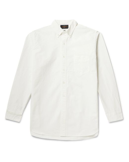 Beams Plus Button-Down Collar Cotton Oxford Shirt