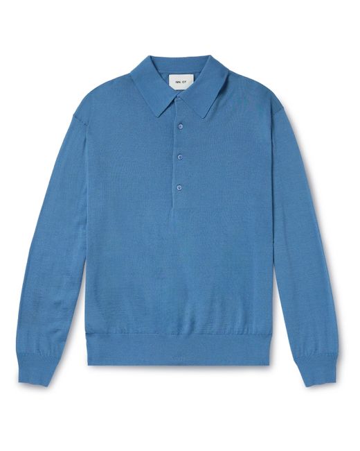 Nn07 Raymond 6584 Wool-Blend Polo Shirt