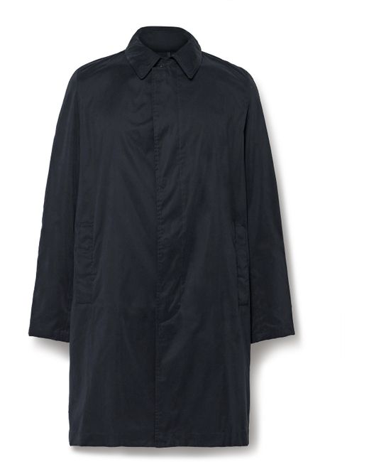 Anderson & Sheppard Packable Twill Trench Coat