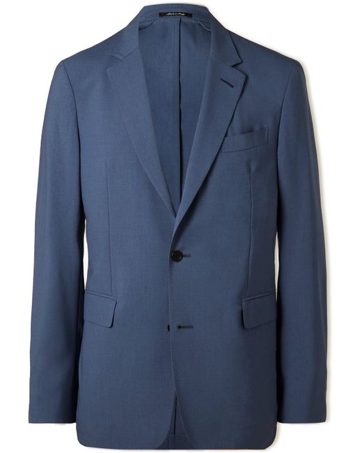 Dunhill Travel Unstructured Wool Suit Jacket