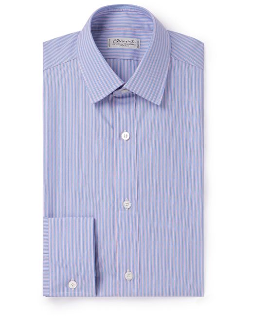 Charvet Striped Cotton Oxford Shirt