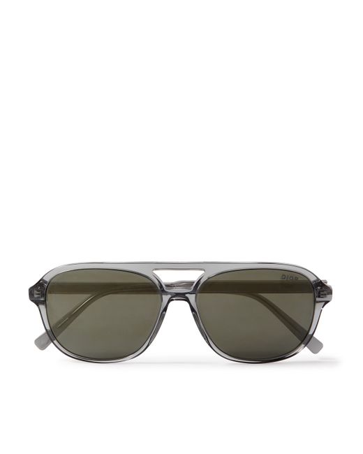 Dior Indior N1I Acetate Round-Frame Sunglasses