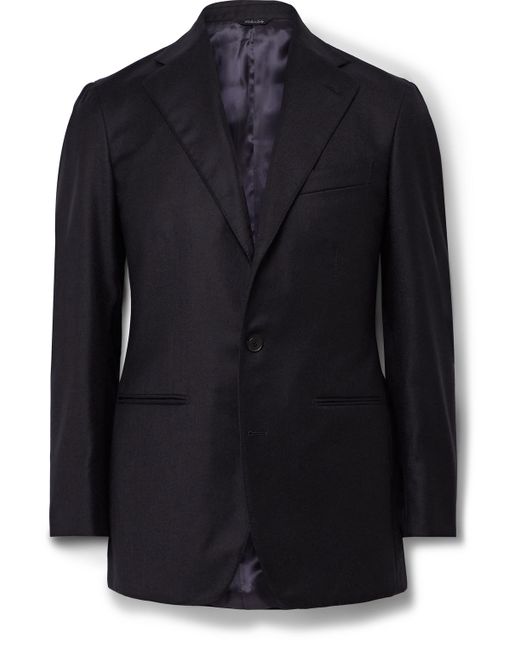 Saman Amel Wool and Cashmere-Blend Felt Suit Jacket