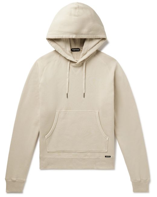 Tom Ford Garment-Dyed Cotton-Jersey Hoodie