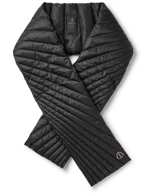 Rick Owens Moncler Radiance Quilted Shell Down Scarf