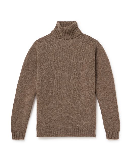 Kingsman Shetland Wool Rollneck Sweater