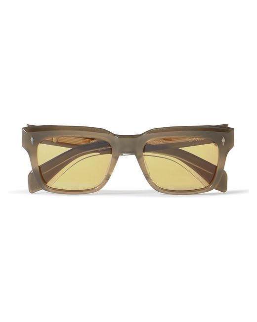 Jacques Marie Mage Torino Square-Frame Acetate Sunglasses
