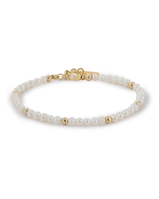 éliou Lim Gold-Plated Pearl Bracelet