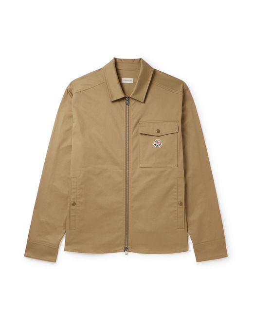 Moncler Cotton-Blend Gabardine Jacket