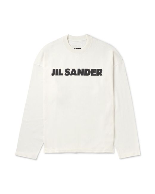 Jil Sander Logo-Print Cotton-Jersey T-Shirt