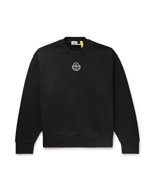 Moncler Genius Roc Nation by Jay-Z Logo-Print Cotton-Jersey Sweatshirt