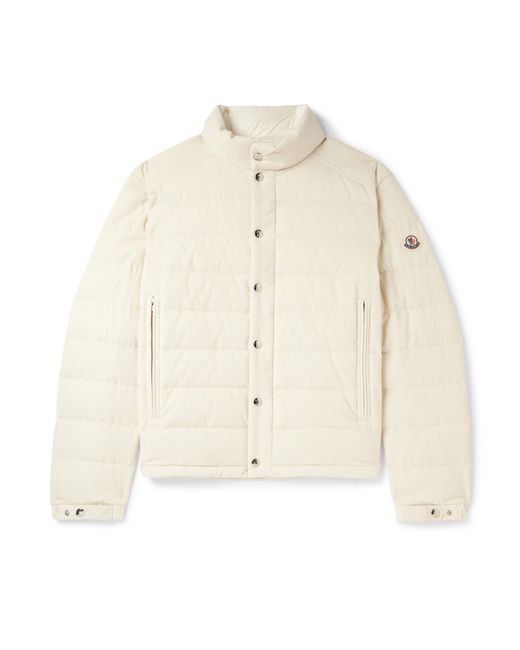 Moncler Logo-Appliquéd Quilted Cotton-Corduroy Jacket