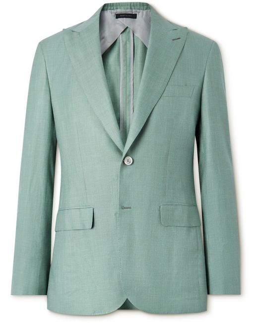 Brioni Silk Cashmere and Linen-Blend Suit Jacket