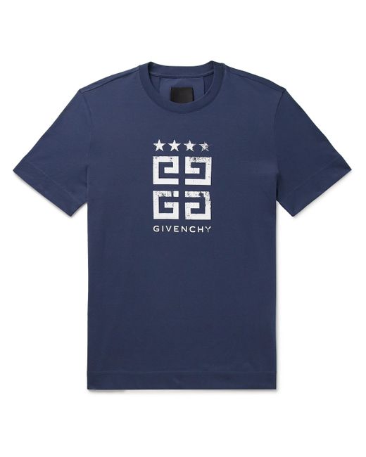 Givenchy 4G Logo-Print Cotton-Jersey T-Shirt