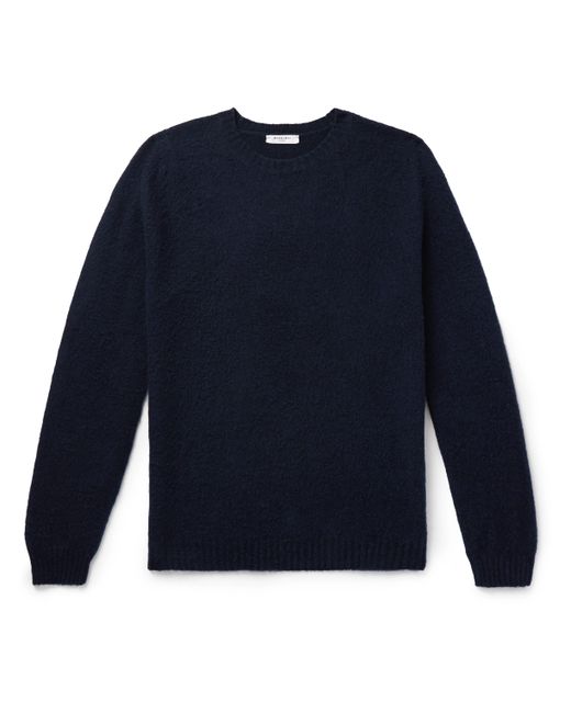 Boglioli Brushed Wool and Cashmere-Blend Sweater