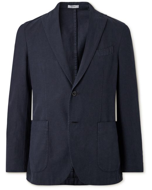 Boglioli Cotton and Linen-Blend Suit Jacket