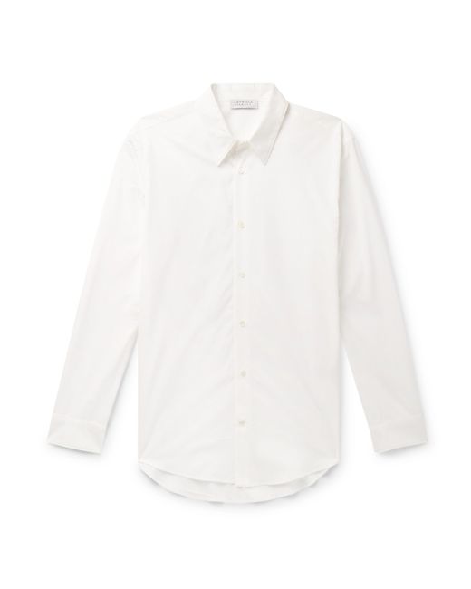 Gabriela Hearst Quevedo Slim-Fit Cotton-Poplin Shirt