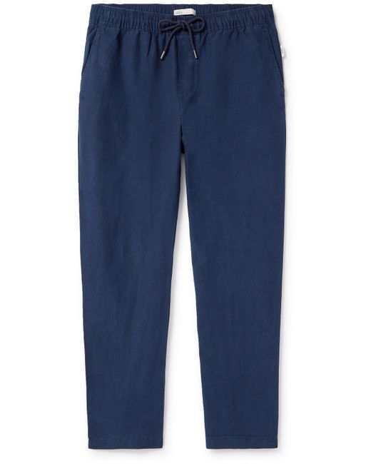 Onia Air Straight-Leg Linen and Lyocell-Blend Drawstring Trousers