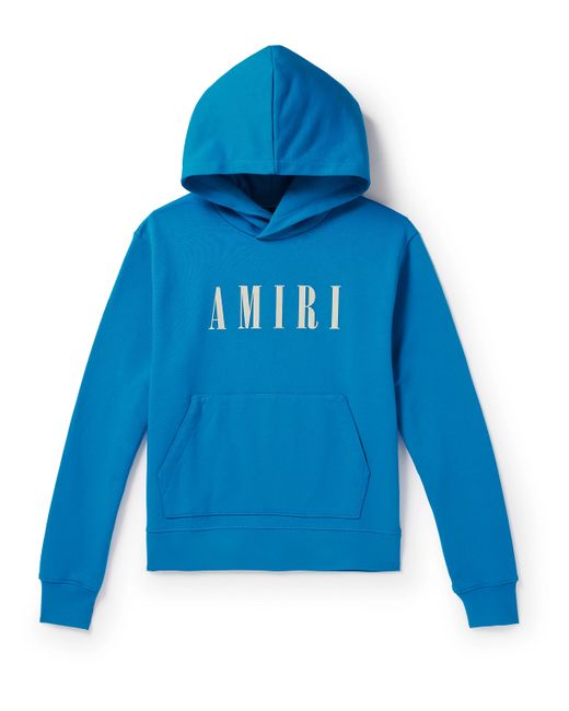 Amiri Logo-Print Cotton-Jersey Hoodie