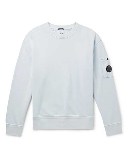 CP Company Logo-Appliquéd Cotton-Jersey Sweatshirt