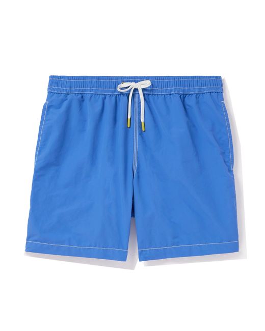Hartford Straight-Leg Mid-Length Swim Shorts