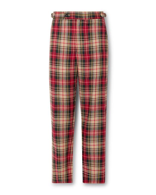 Bode Truro Straight-Leg Checked Woven Trousers UK/US 30