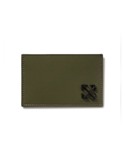 Off-White Jitney Logo-Embellished Leather Cardholder