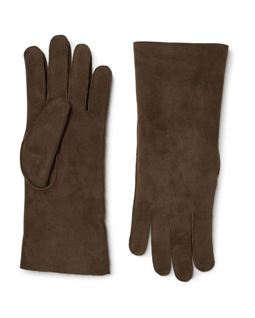 Anderson & Sheppard Shearling Gloves