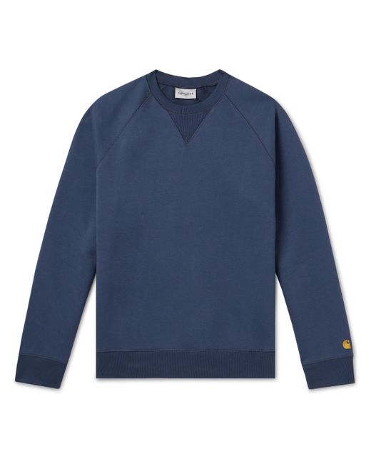 Carhartt Wip Chase Cotton-Blend Jersey Sweatshirt