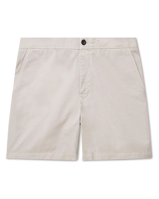 Mr P. Mr P. Straight-Leg Cotton-Twill Shorts