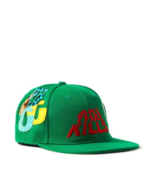 Gallery Dept. Gallery Dept. ATK G-Patch Embellished Cotton-Twill Baseball Cap
