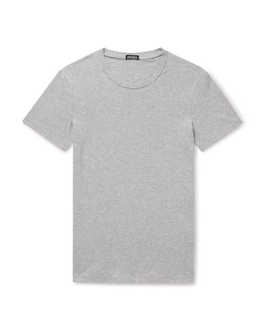 Z Zegna Stretch-Cotton Jersey T-Shirt