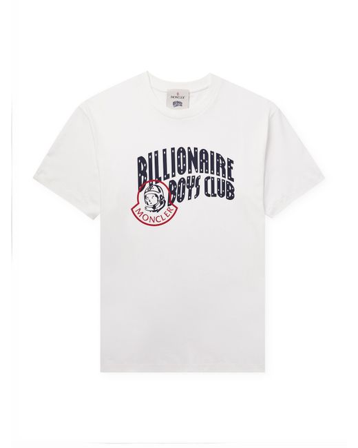 Moncler Genius Billionaire Boys Club Logo-Print Cotton-Jersey T-Shirt