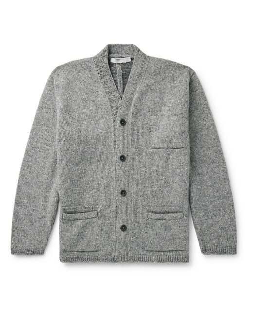 Inis Meáin Oversized Donegal Merino Wool and Cashmere-Blend Cardigan