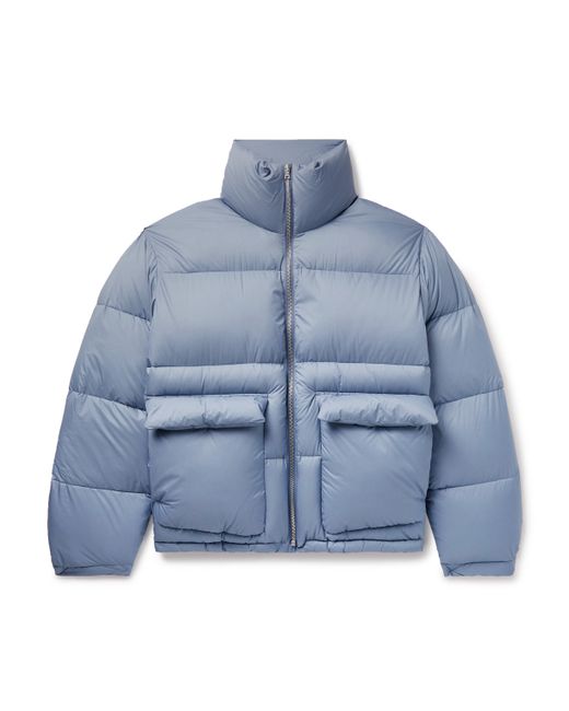 Auralee Quilted Nylon-Ripstop Down Jacket