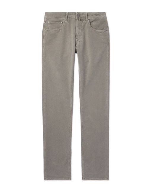 Incotex Slim-Fit Cotton-Blend Corduroy Trousers UK/US 28