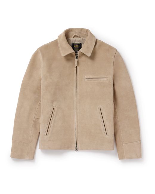 Golden Bear The Waterfront Slim-Fit Suede Jacket