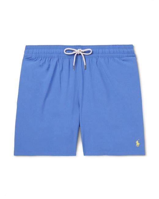 Polo Ralph Lauren Traveler Straight-Leg Mid-Length Recycled Swim Shorts